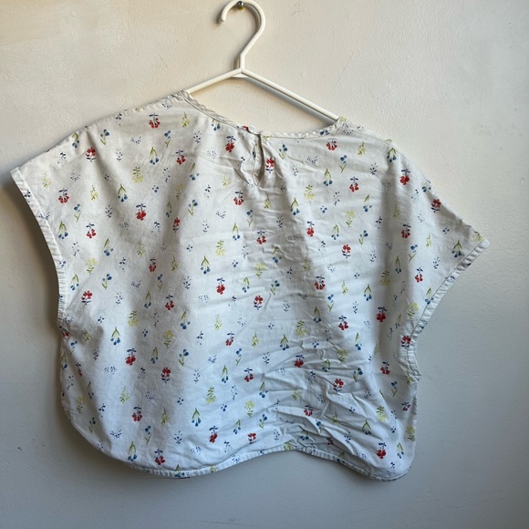 Beaton cloth hand block print blouse cotton slow fashion size S to M Tag is M - Picture 6 of 7